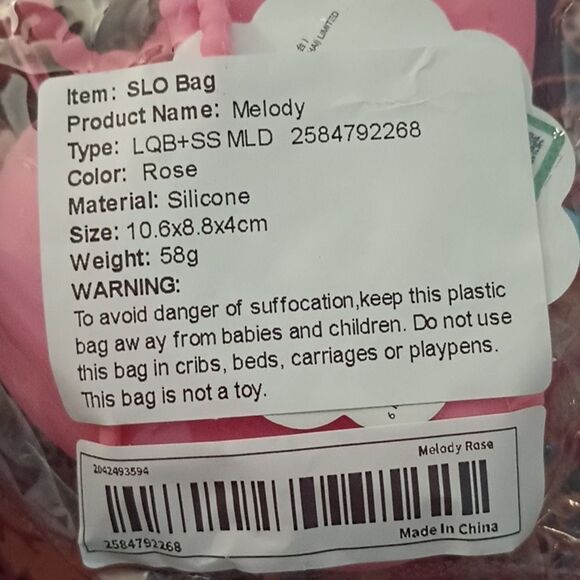 MY Melody silicone purse change keychain bag - Picture 4 of 4